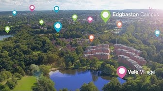 University of Birmingham drone campus tour