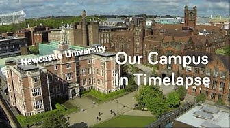 Newcastle University Campus In Timelapse