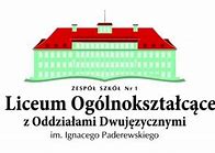 I Liceum Ogólnokształcące z Oddziałami Dwujęzycznymi im. Ignacego Paderewskiego