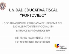 Unidad Educativa Fiscal Portoviejo